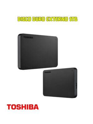 Disco duro externo Toshiba Canvio Basics 1TB USB 3.0 Negro