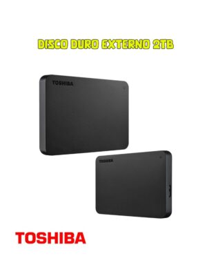 Disco duro externo Toshiba Canvio Basics 2TB USB 3.0 Negro