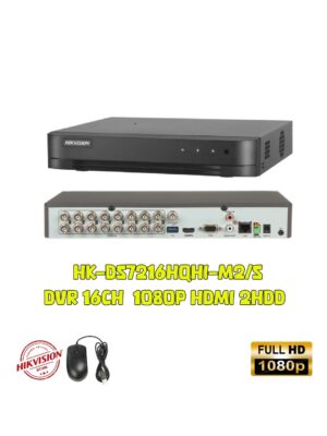 Grabador DVR 16CH Acusense 1080P HDMI 2HDD