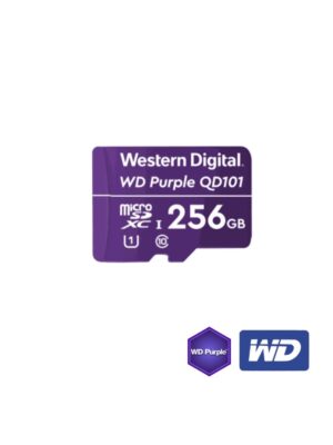 MicroSD 256Gb para video vigilancia - Purple