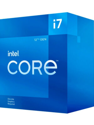 Procesador Intel Core i7-12700F, 2.10 / 4.90GHz, 25MB SmartCaché, LGA1700, Intel 7(10nm)