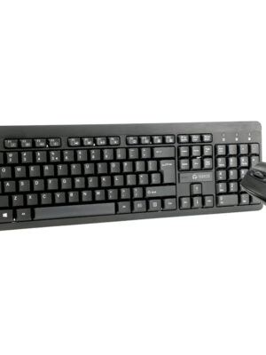 Kit Inalámbrico Multimendia Teclado + Mouse TE4061N, 2.4GHz, Receptor nano USB, Negro