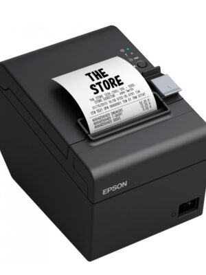 Impresora termica Epson TM-T20III, velocidad de impresión 250 mm/seg, Interfaz USB.