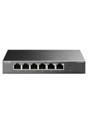 SWITCH 6P 10/100MBPS 4P POE +