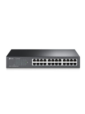 SWITCH 24P 10/100MBPS. CASE RACKEABLE 13" 1U